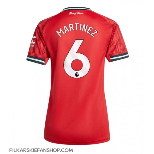 Koszulka piłkarska Manchester United Lisandro Martinez #6 Strój Domowy dla kobiety 2025-26 tanio Krótki Rękaw Koszulka piłkarska Manchester United Lisandro Martinez #6 Strój Domowy dla kobiety 2025-26 tanio Krótki Rękaw